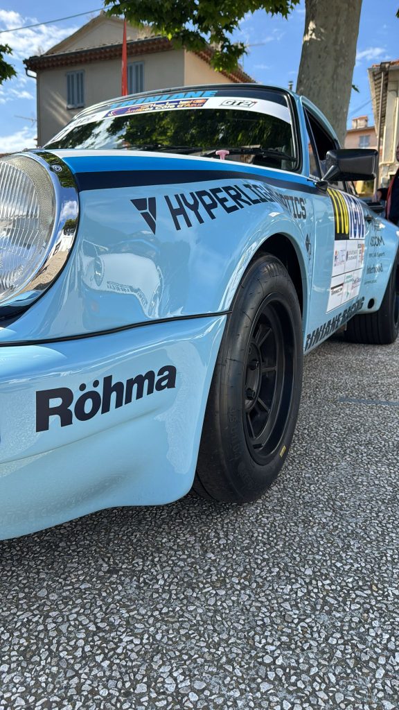 Hyperlight optics partenaire de Triniane Racing au Rallye d'Antibes 2025