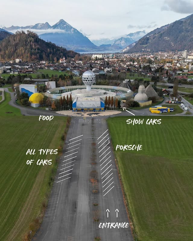 Plan du Shift Happens 2025, organisé dans le Jungfraupark à Interlaken en Suisse