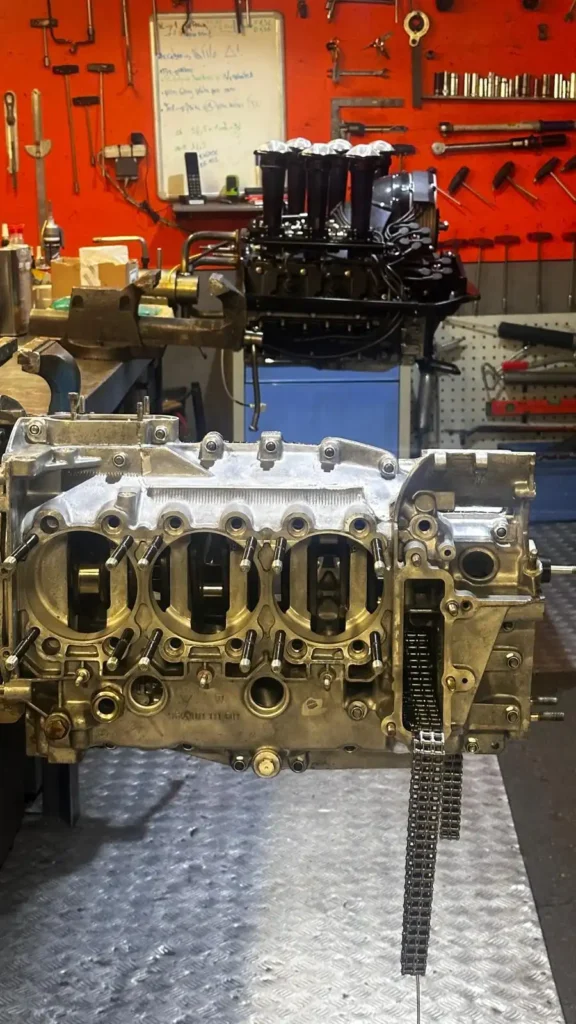 Moteur de Porsche 964 Carrera 2 Backdatée